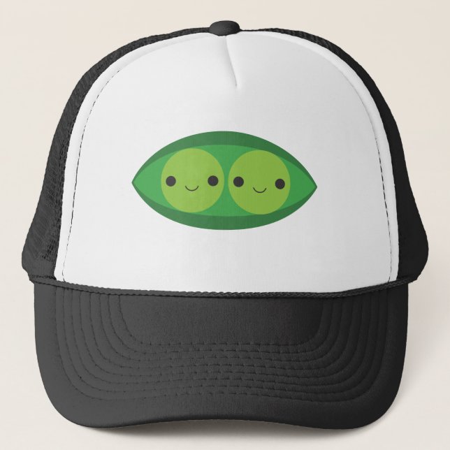Two Peas in a Pod Trucker Hat (Front)