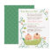 Two Peas in a Pod Twin Baby Shower Invitations