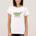 Two Peas In The Pod T-shirt at Zazzle