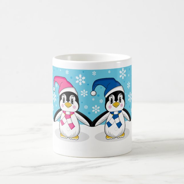 Two Penguins Coffee Mug (Center)