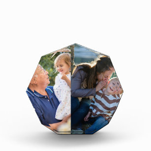 Two Photo Create Your Own Photo  Acrylic Award