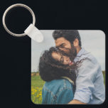 Two Photo Custom Personalized Couple Keychain<br><div class="desc">Two Photo Custom Personalized Couple keychain</div>