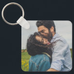 Two Photo Custom Personalized Couple Keychain<br><div class="desc">Two Photo Custom Personalized Couple keychain</div>