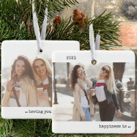 Two Photo Happiness is You as a Friend Minimalist