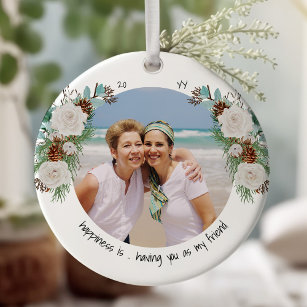 NFL Dallas Cowboys Personalized Photo Ornament - 2 Sided Matte