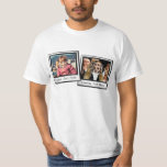Two Photo Montage Snapshot Collage T-Shirt
