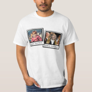 Two Photo Montage Snapshot Collage T-Shirt