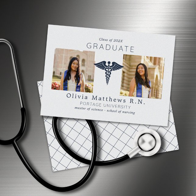 Two Photo Nursing Gray Navy Insignia (Creator Uploaded)