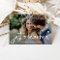 Two Photo | White Heart and Script Just Married