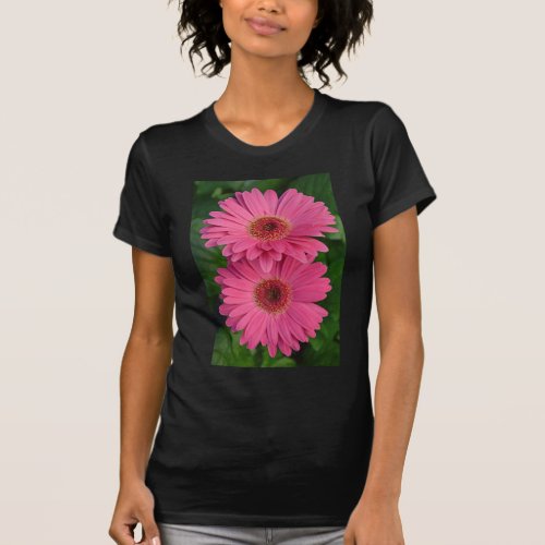 Two pink gerber flowers T_Shirt