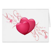 Two Pink Hearts (Front Horizontal)