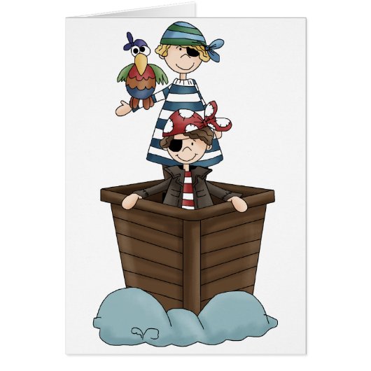 Two pirates cards (Front)