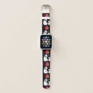 Two Polar Bears Merry Christmas Apple Watch Band