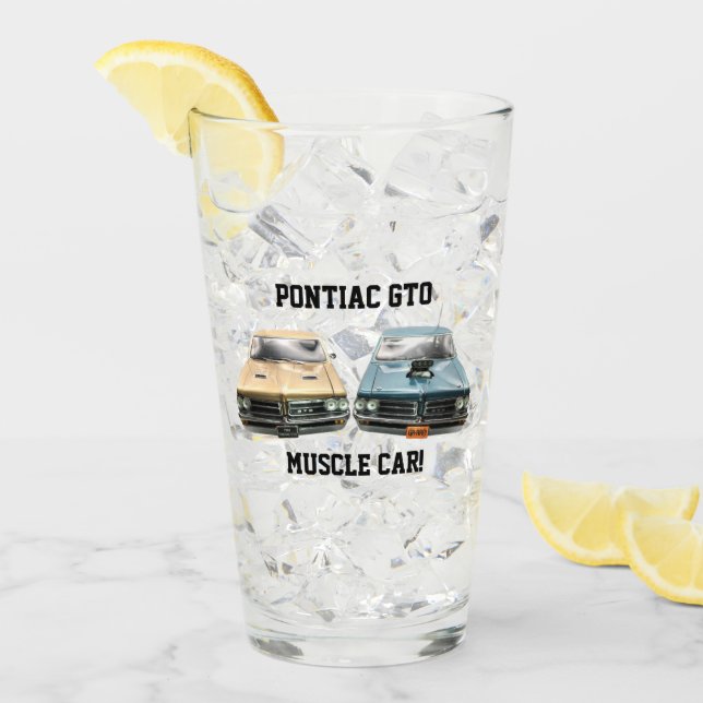 Two Pontiac GTO car design  Glass (Front Ice)