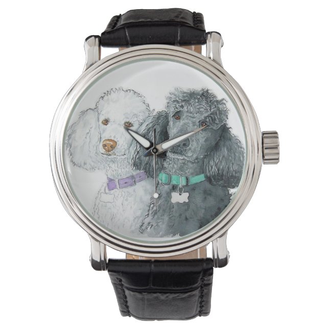 Two Poodles Watch (Front)