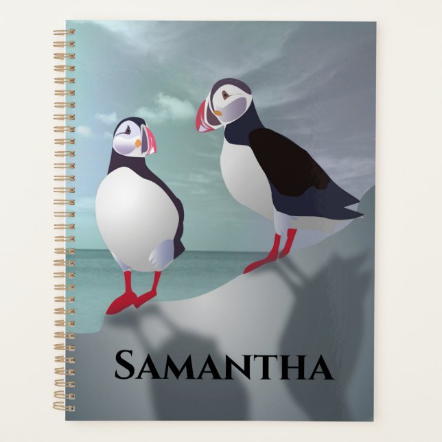 Two Puffins Design Planner (Front)