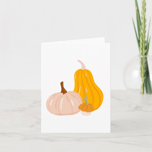 Two Pumpkins Card