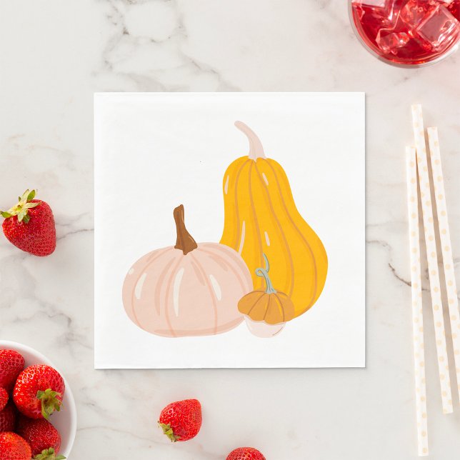 Two Pumpkins Napkins (Creator Uploaded)