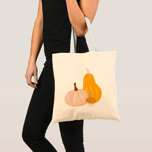 Two Pumpkins Tote Bag (Creator Uploaded)