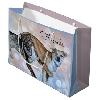 Two Puppy Friends Gift Bag