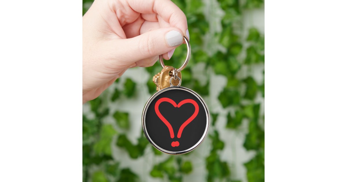 Two Question Marks Heart Shaped Keychain Zazzle two-question-marks-heart-shaped-keychain-zazzle