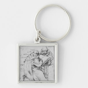 Two Rabbis Keychain