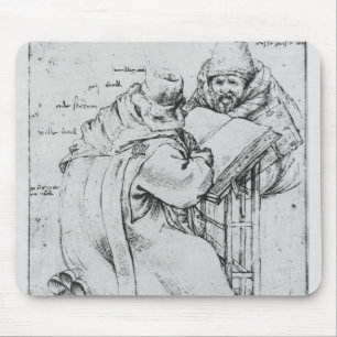 Two Rabbis Mouse Pad