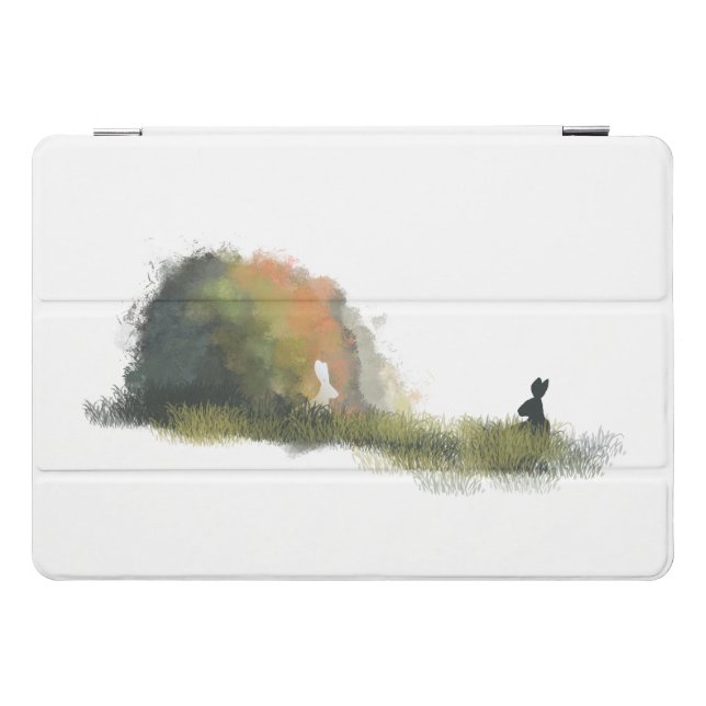 Two Rabbits in a field iPad Pro Cover (Horizontal)