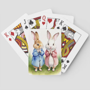Two Rabbits Poker Cards