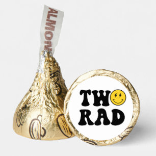 Two Rad Retro Boy Second Birthday Party Hershey®'s Kisses®