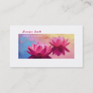 Two Radiant Water Lotus