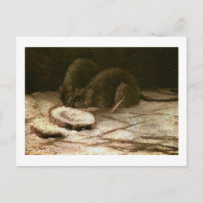 Two Rats Van Gogh Fine Art Postcard