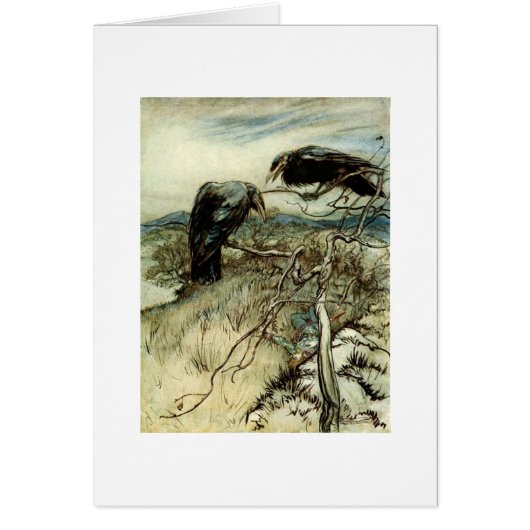 Two Ravens Cards (Front)