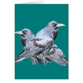 Two Ravens teal Gifts (Front)