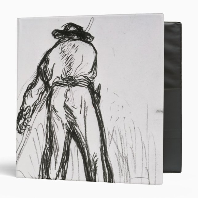 Two Reapers Seen from the Back 3 Ring Binder (Front/Inside)
