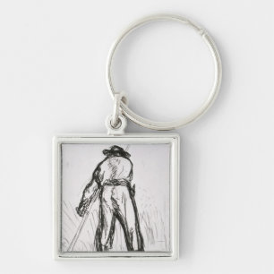 Two Reapers Seen from the Back Keychain