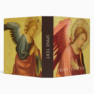 Two Renaissance Angels by Master of Bambino Vispo 3 Ring Binder