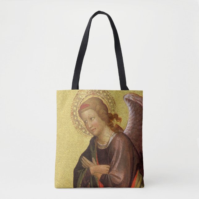 Two Renaissance Angels by Master of Bambino Vispo Tote Bag (Front)