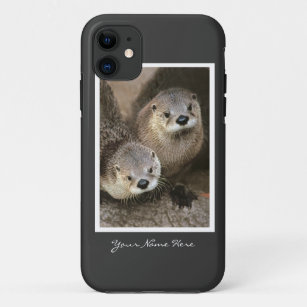 Two River Otters iPhone 11 Case
