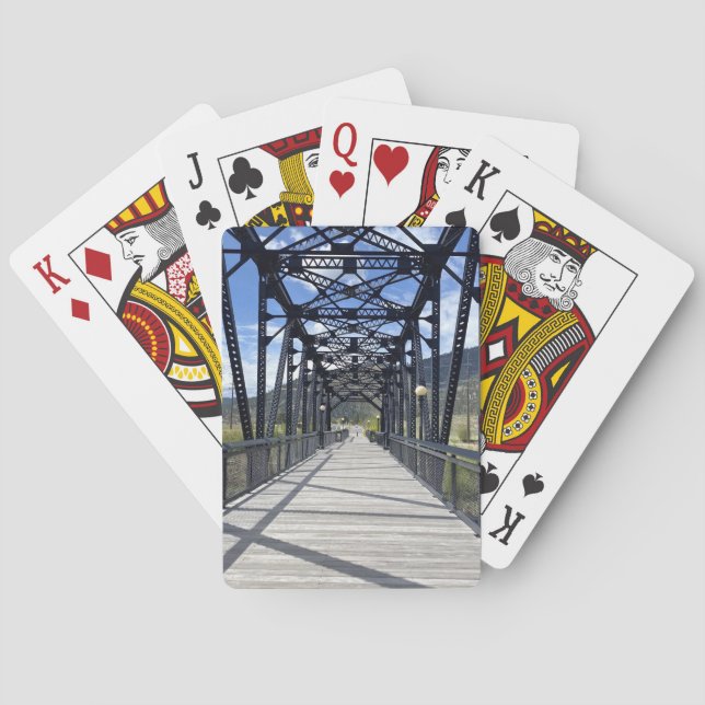 Two Rivers Bridge Poker Cards (Back)