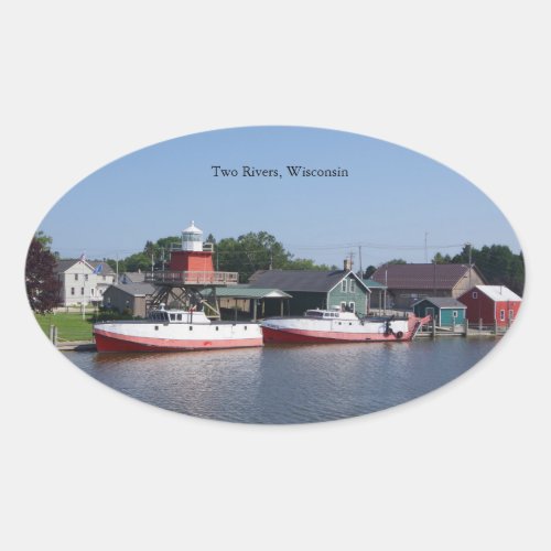 Two Rivers Wisconsin sticker