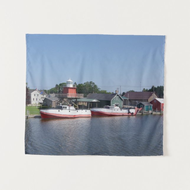 Two Rivers, Wisconsin tapestry (Front (Horizontal))