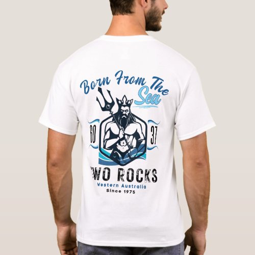 Two Rocks Born From The Sea T_Shirt
