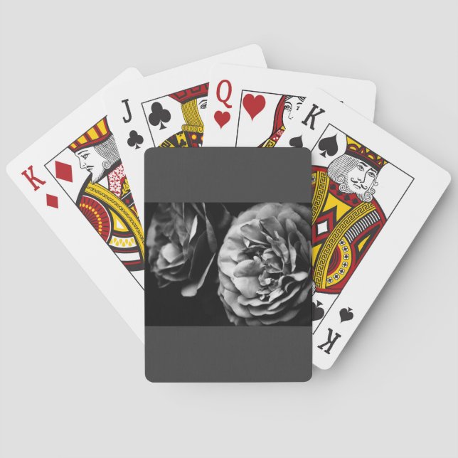 two roses poker cards (Back)