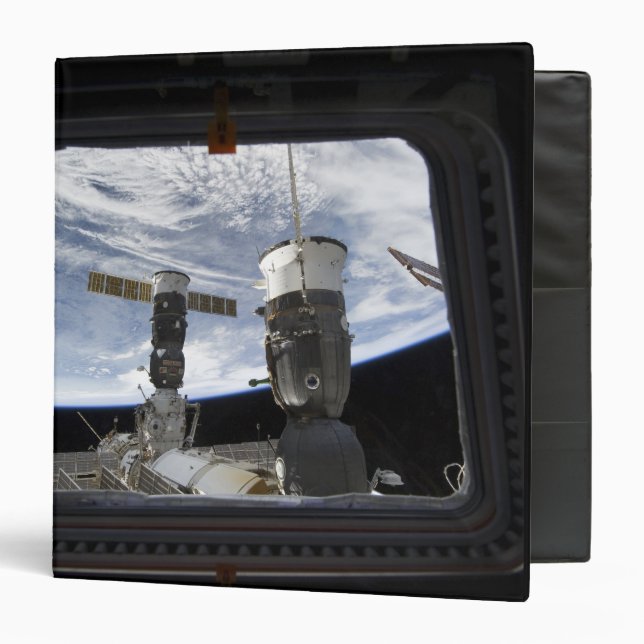 Two Russian spacecraft 3 Ring Binder (Front/Inside)