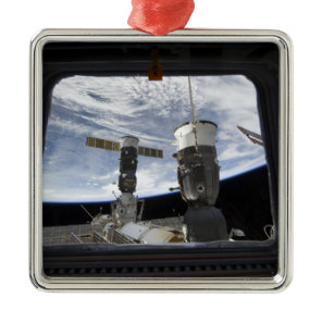 Two Russian spacecraft Metal Ornament