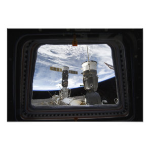 Two Russian spacecraft Photo Print