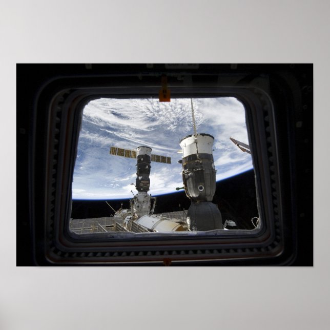 Two Russian spacecraft Poster (Front)