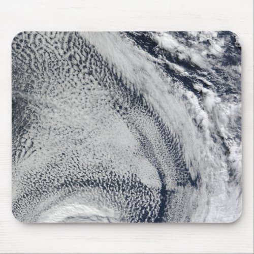 Two S_Shaped Polar Hurricanes Mouse Pad
