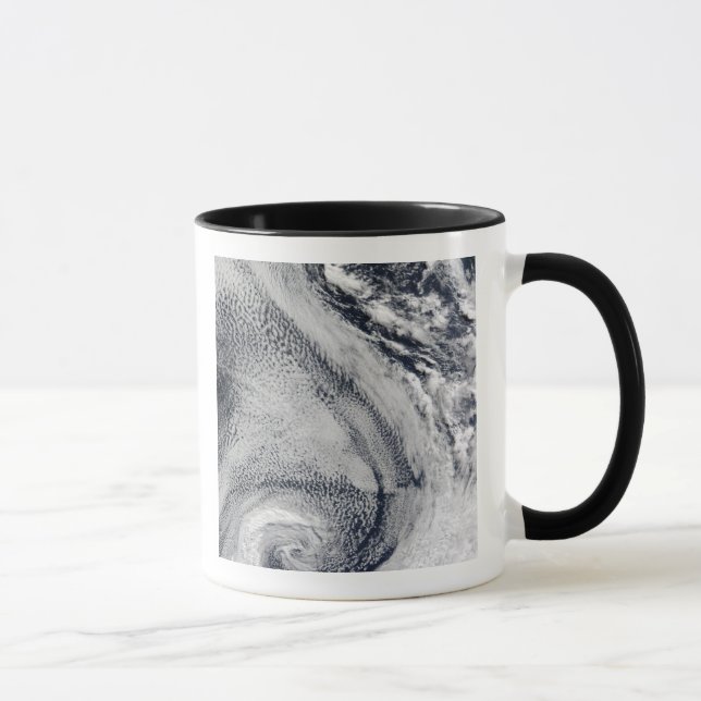Two S-Shaped Polar Hurricanes Mug (Right)